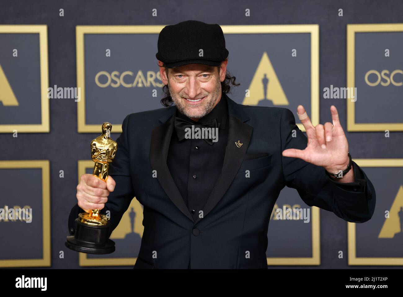 Los Angeles, United States. 27th Mar, 2022. Troy Kotsur, winner of Best
