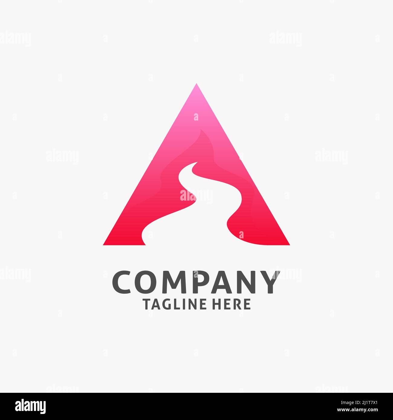 Triangle logo design ideas Cut Out Stock Images & Pictures - Alamy