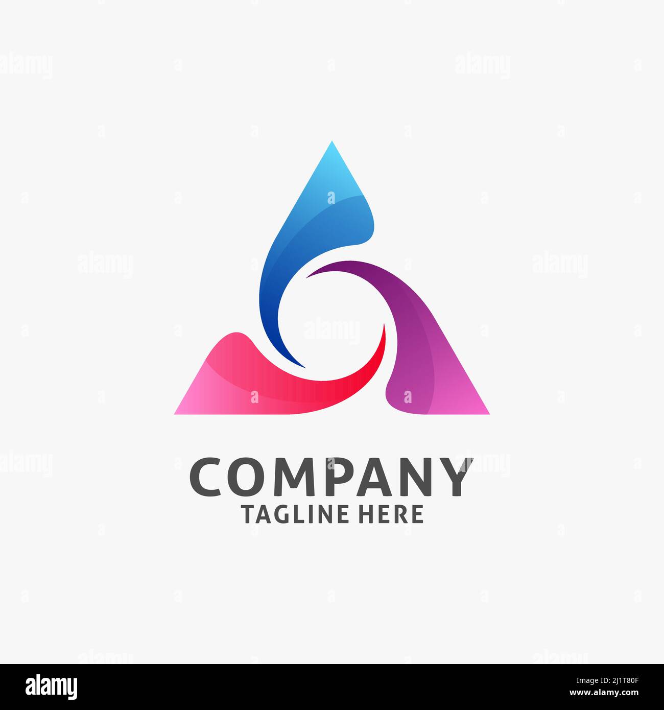 Triangular arrow design Stock Vector Images - Alamy