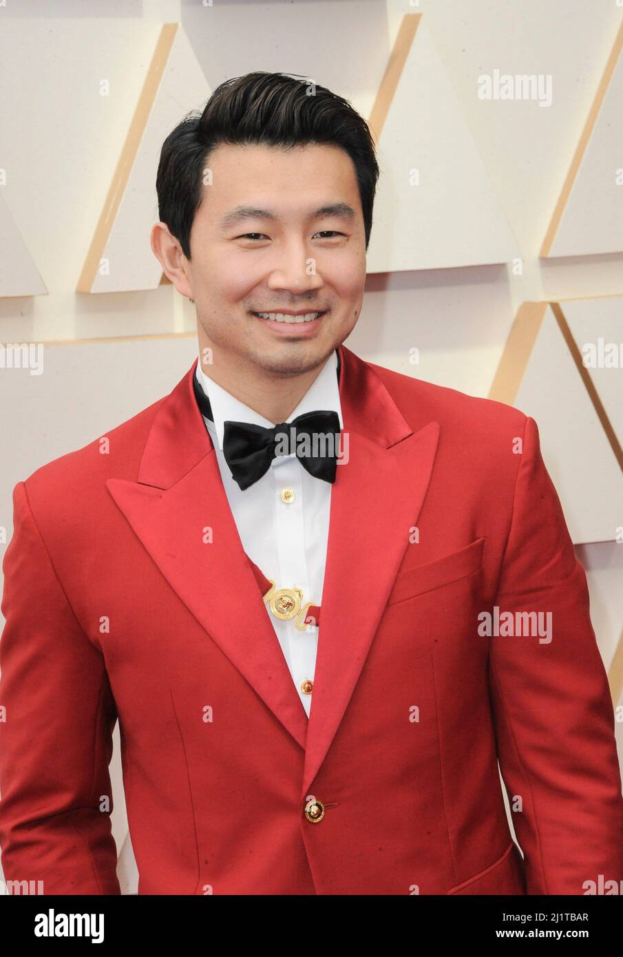 Los Angeles, CA. 27th Mar, 2022. Simu Liu at arrivals for 94th Academy