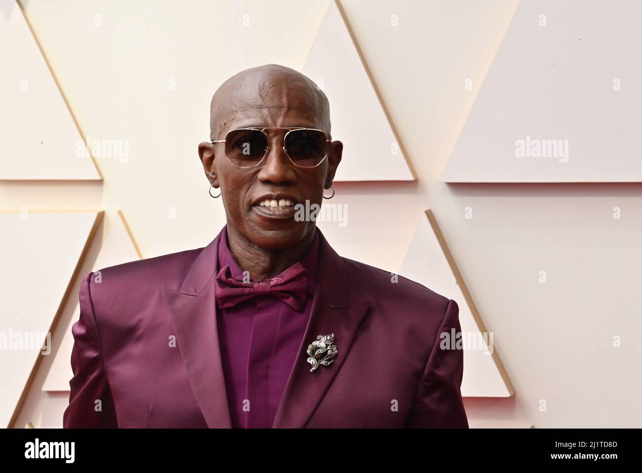 Los Angeles, United States. 28th Mar, 2022. Wesley Snipes arrives for