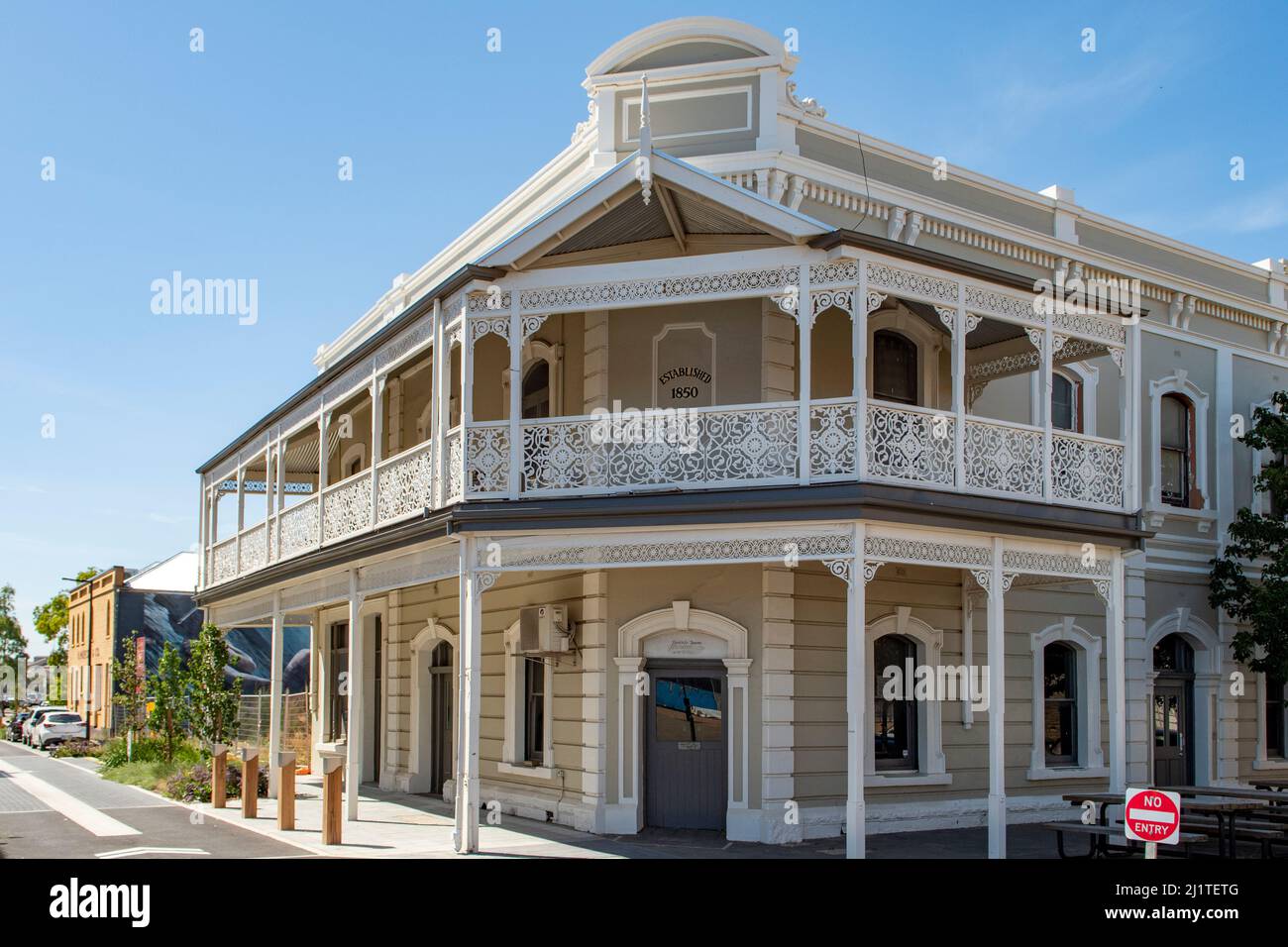 Historic Hotel, Port Adelaide, South Australia, Australia Stock Photo
