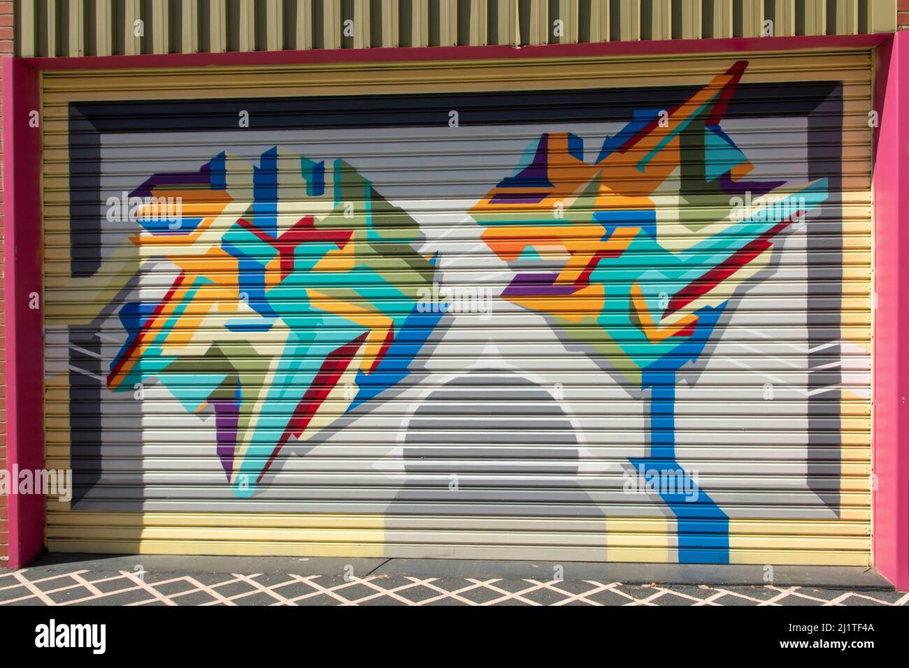 Street Art, Port Adelaide, South Australia, Australia Stock Photo Alamy
