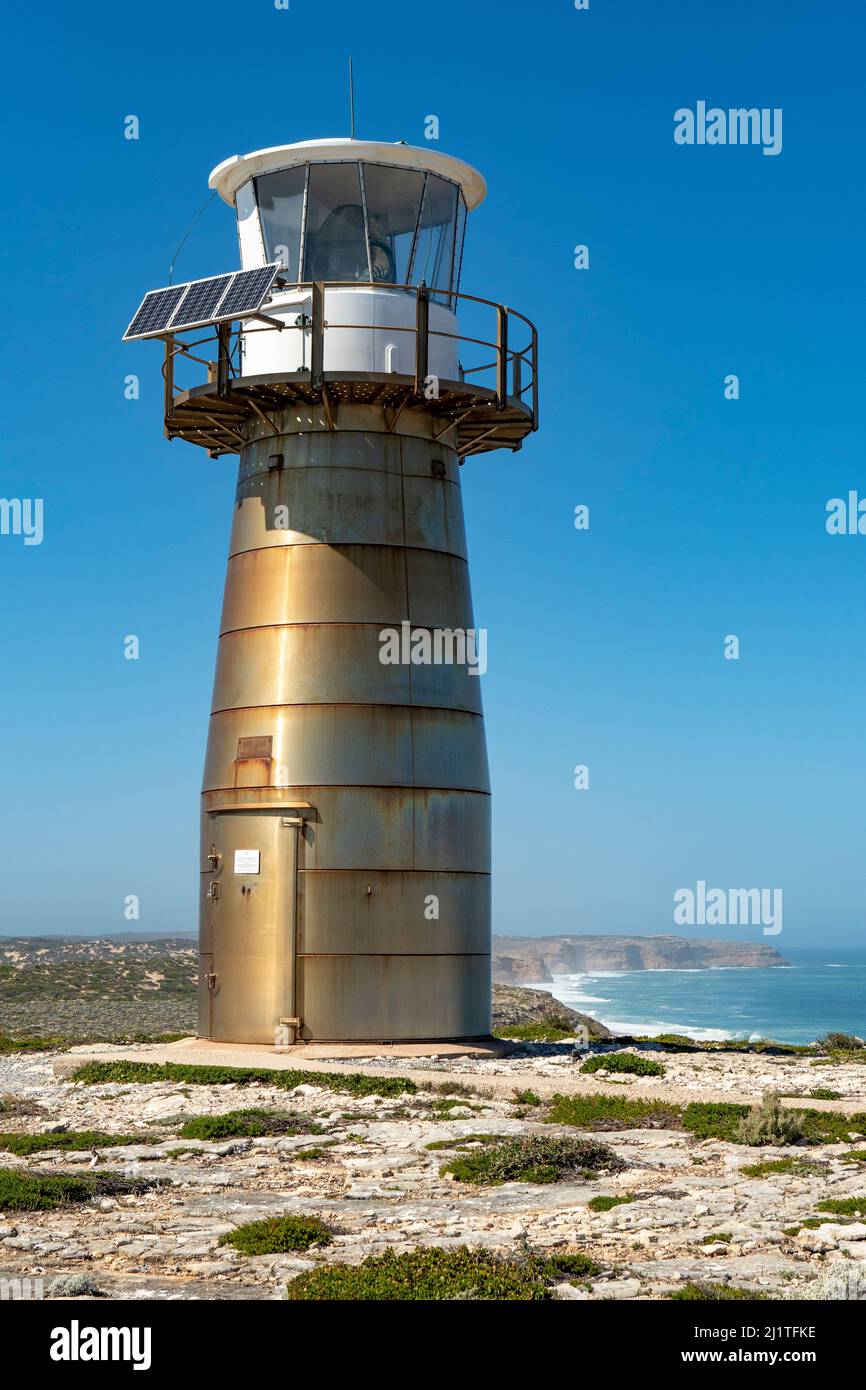 West Cape Lighthouse, South Yorke Peninsula, South Australia, Australia Stock Photo