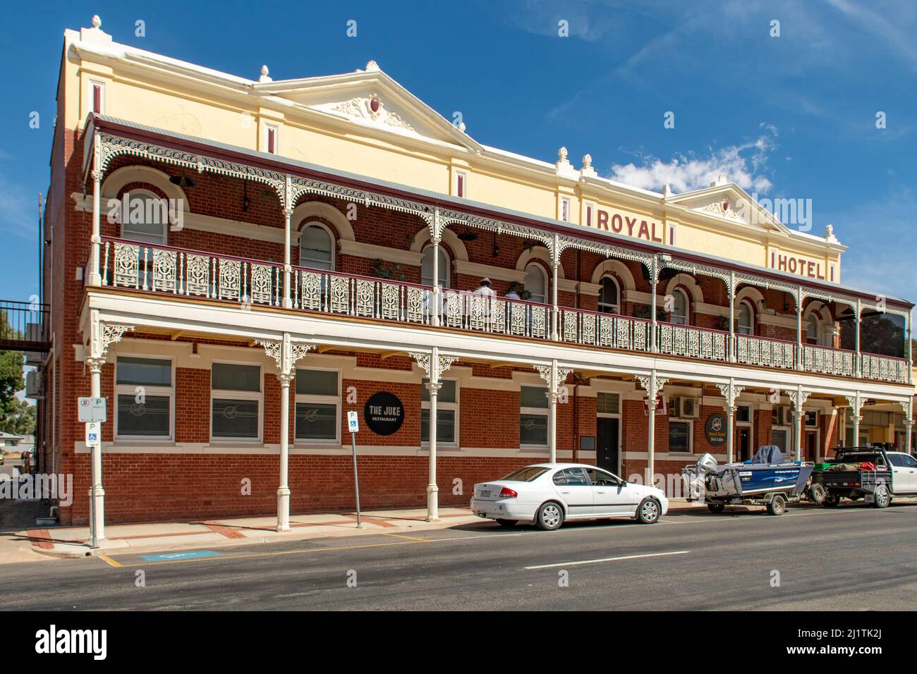 Royal Hotel, Sea Lake, Victoria, Australia Stock Photo