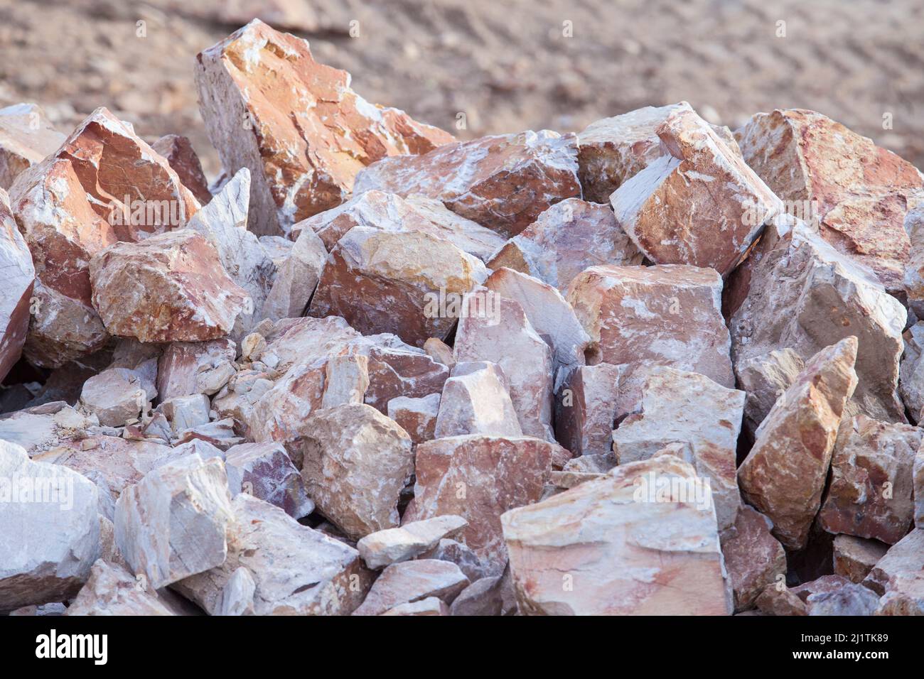 Quarcite fragments from Stock Photo - Alamy