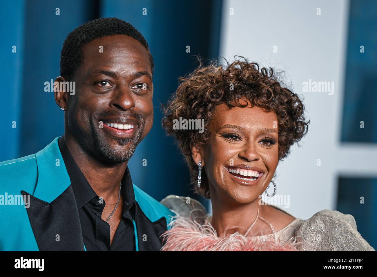 Beverly Hills, USA. 27th Mar, 2022. Sterling K. Brown and Ryan Michelle