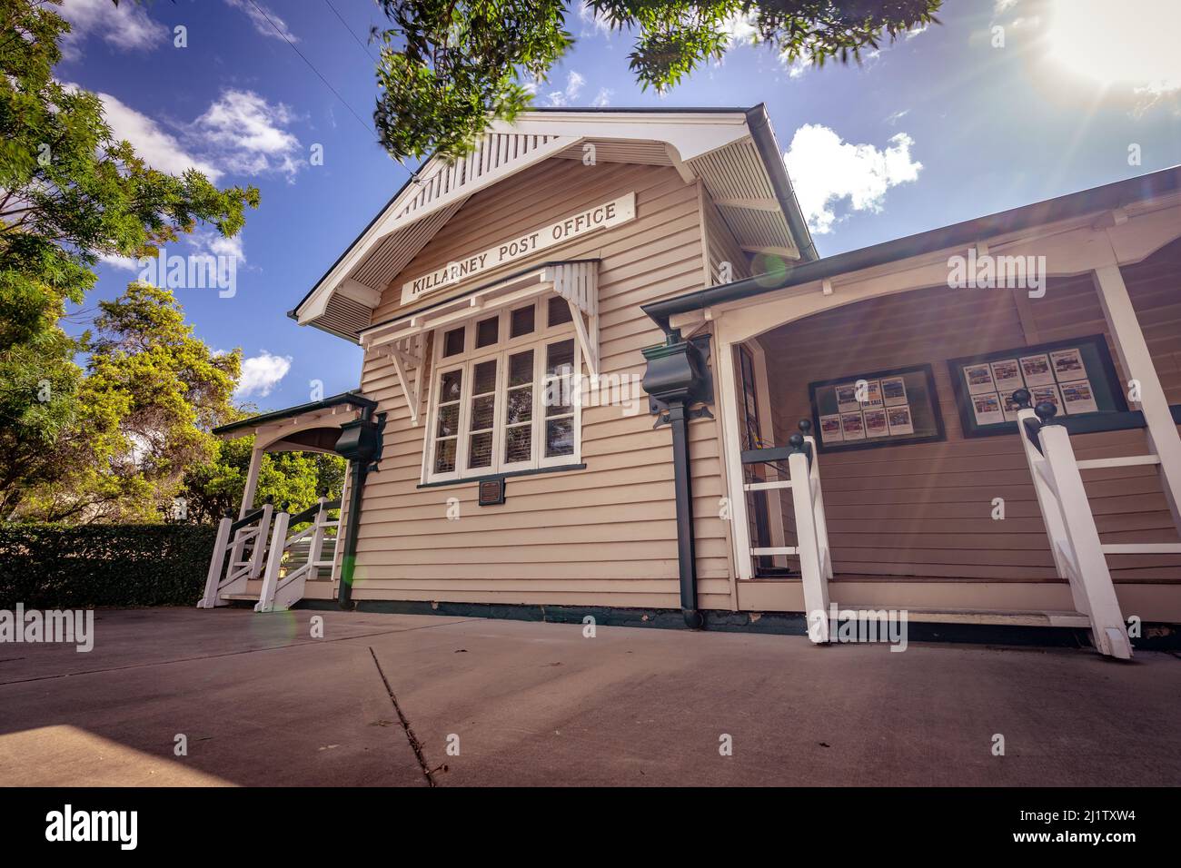 Killarney, Queensland, Australia - A historical post office building Stock Photo
