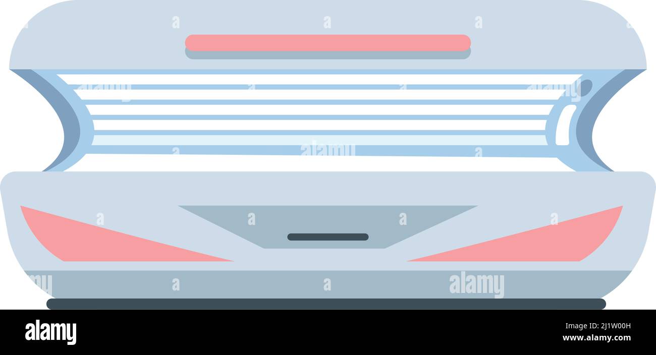 Innovative tanning device semi flat color vector object Stock Vector
