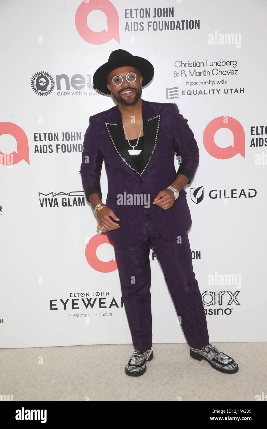 West Hollywood, Ca. 27th Mar, 2022. Philip Lawrence at the Elton John