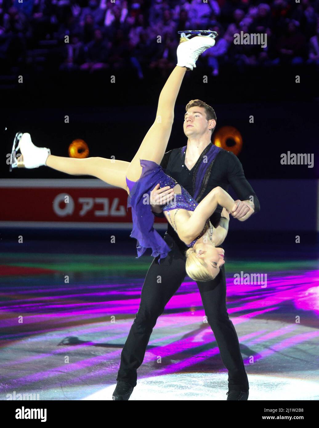 Alexa KNIERIM / Brandon FRAZIER of USA in Gala During the ISU World