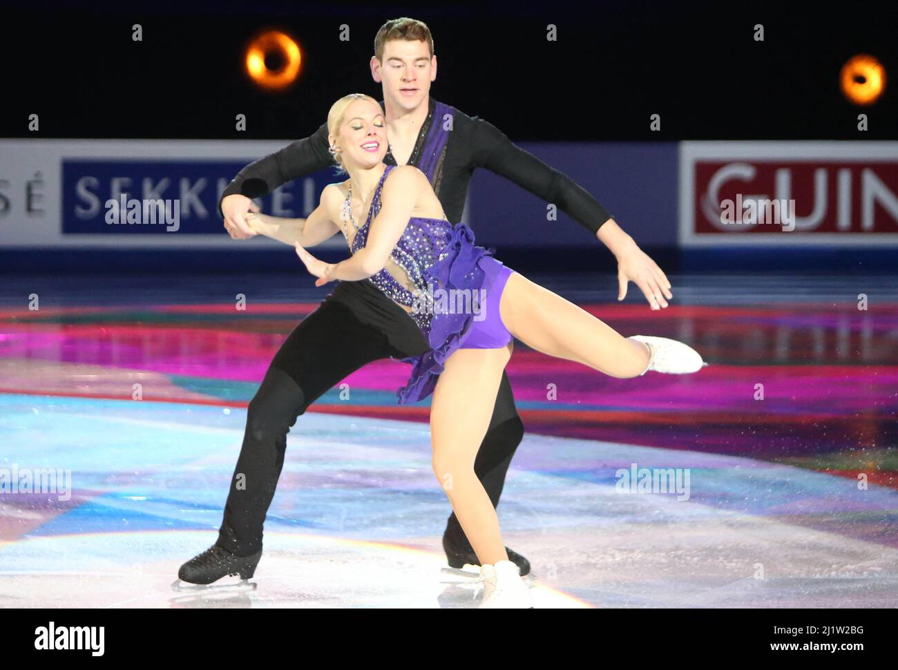 Alexa KNIERIM / Brandon FRAZIER of USA in Gala During the ISU World