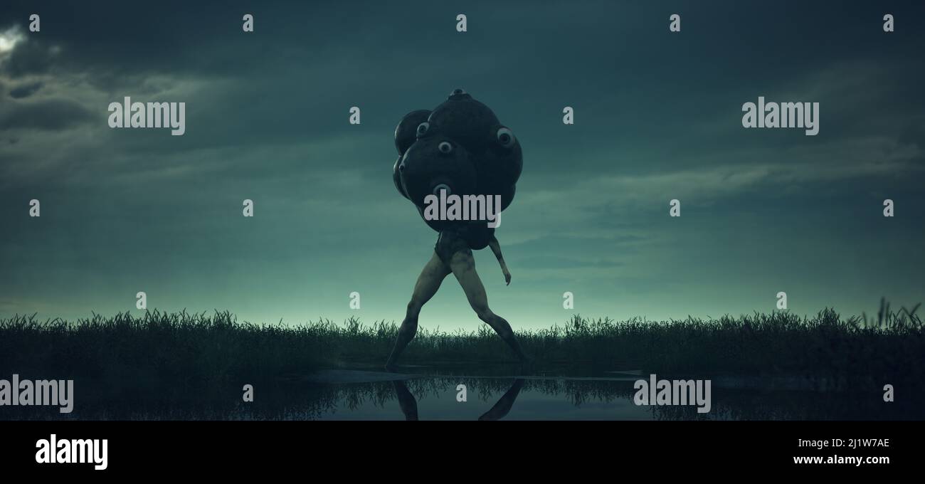 Paranormal woman body hi-res stock photography and images - Alamy