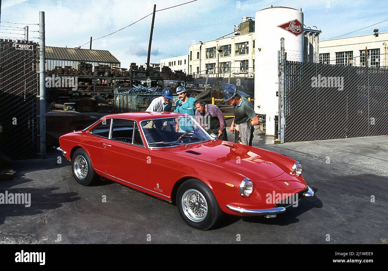 1969 Ferrari 365 GTC in Oakland  California USA Stock Photo