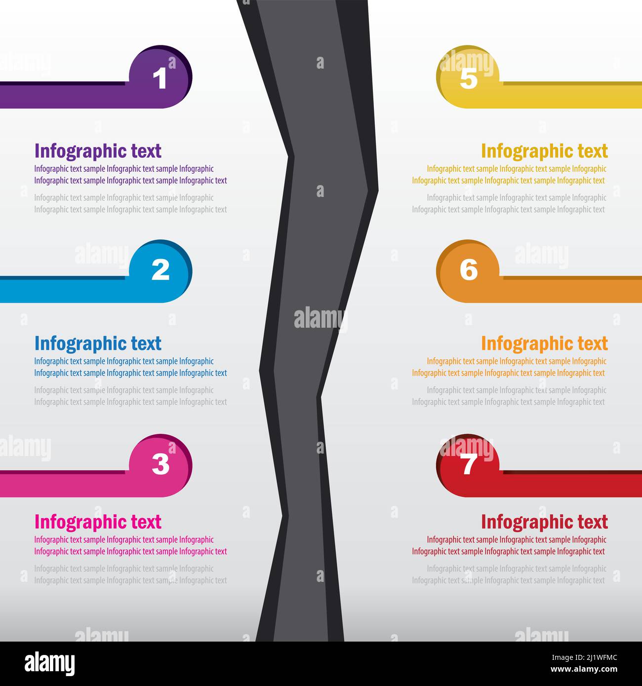 Modern Business Infographic design template - Vector illustration Stock ...
