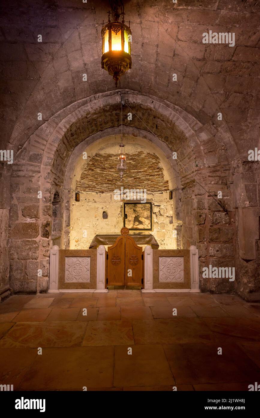 Interior of the Church of the Holy Sepulchre, Christian Quarters, Old ...