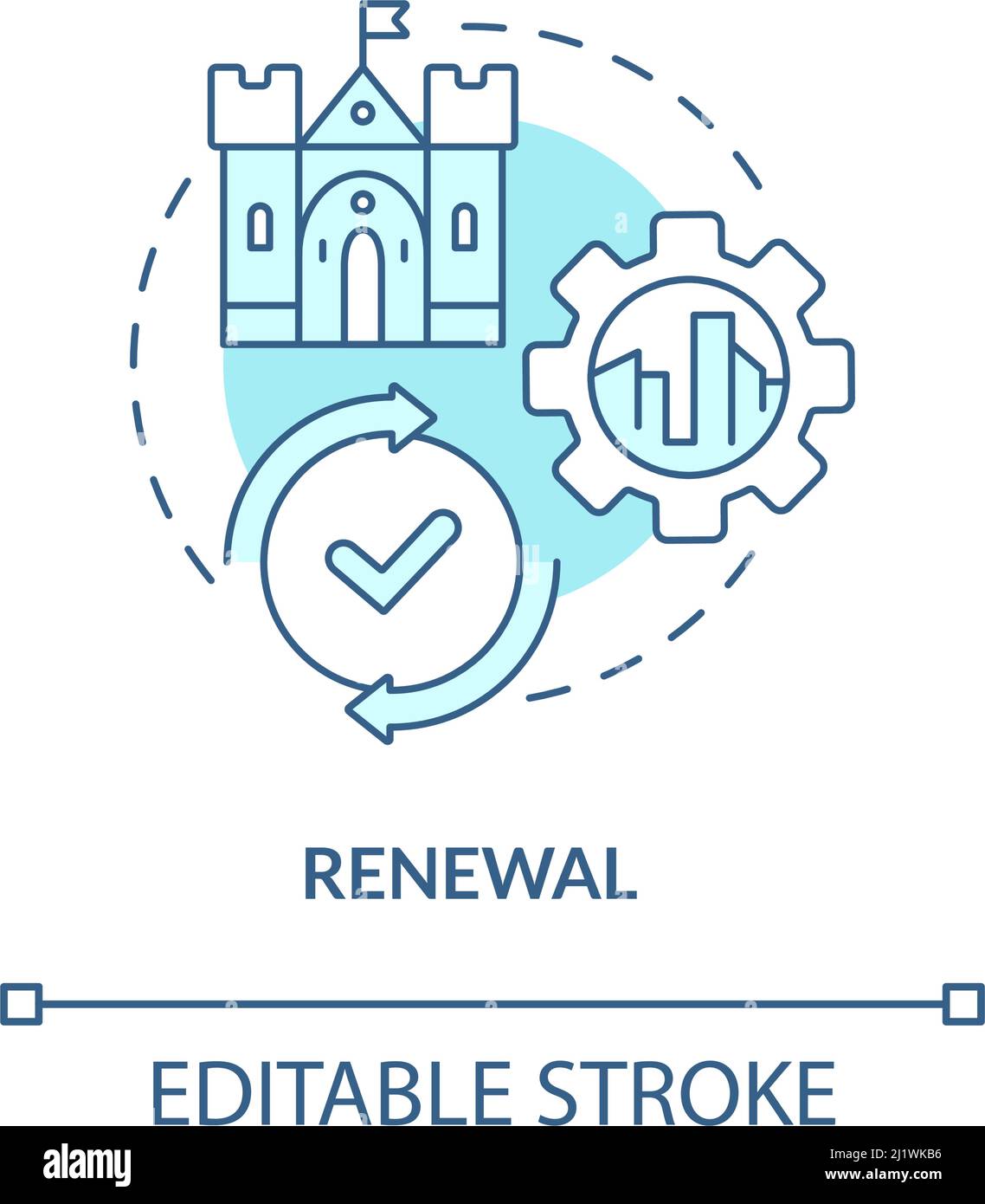 Renewal site Stock Vector Images Alamy