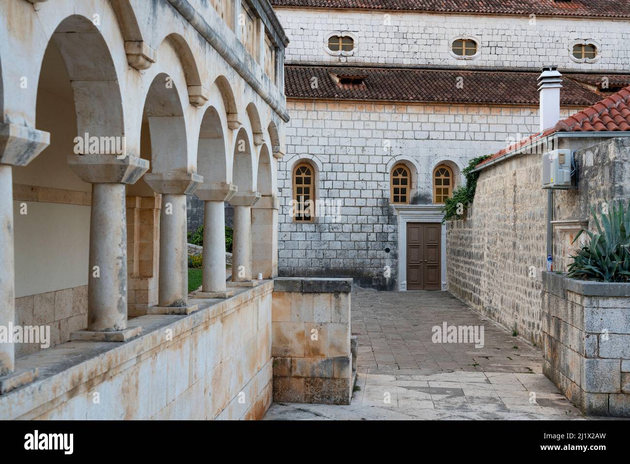 historical part of the town with typical houses and architecture  (CTK Photo/Ondrej Zaruba) Stock Photo