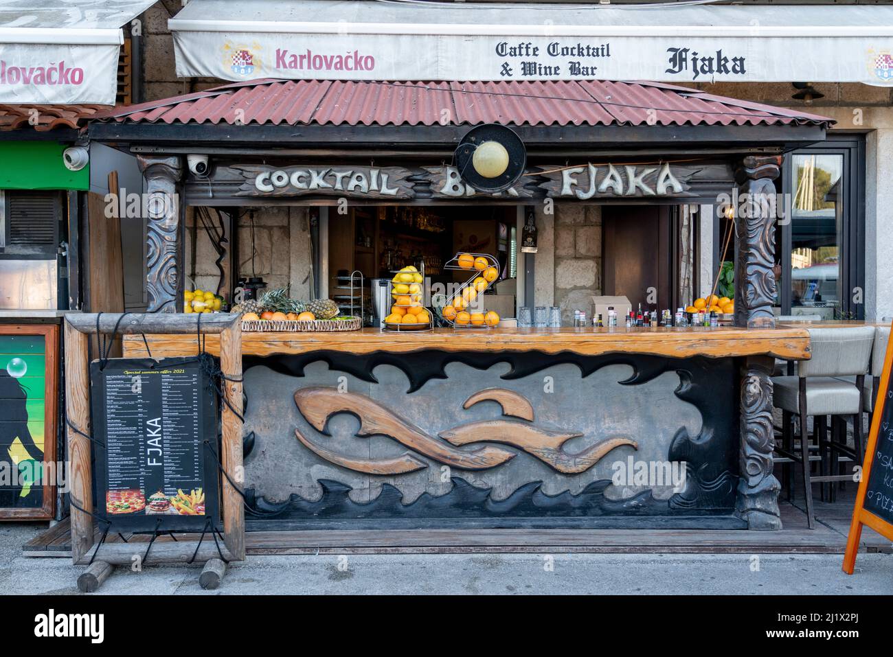 restaurant and bar in the village  (CTK Photo/Ondrej Zaruba) Stock Photo