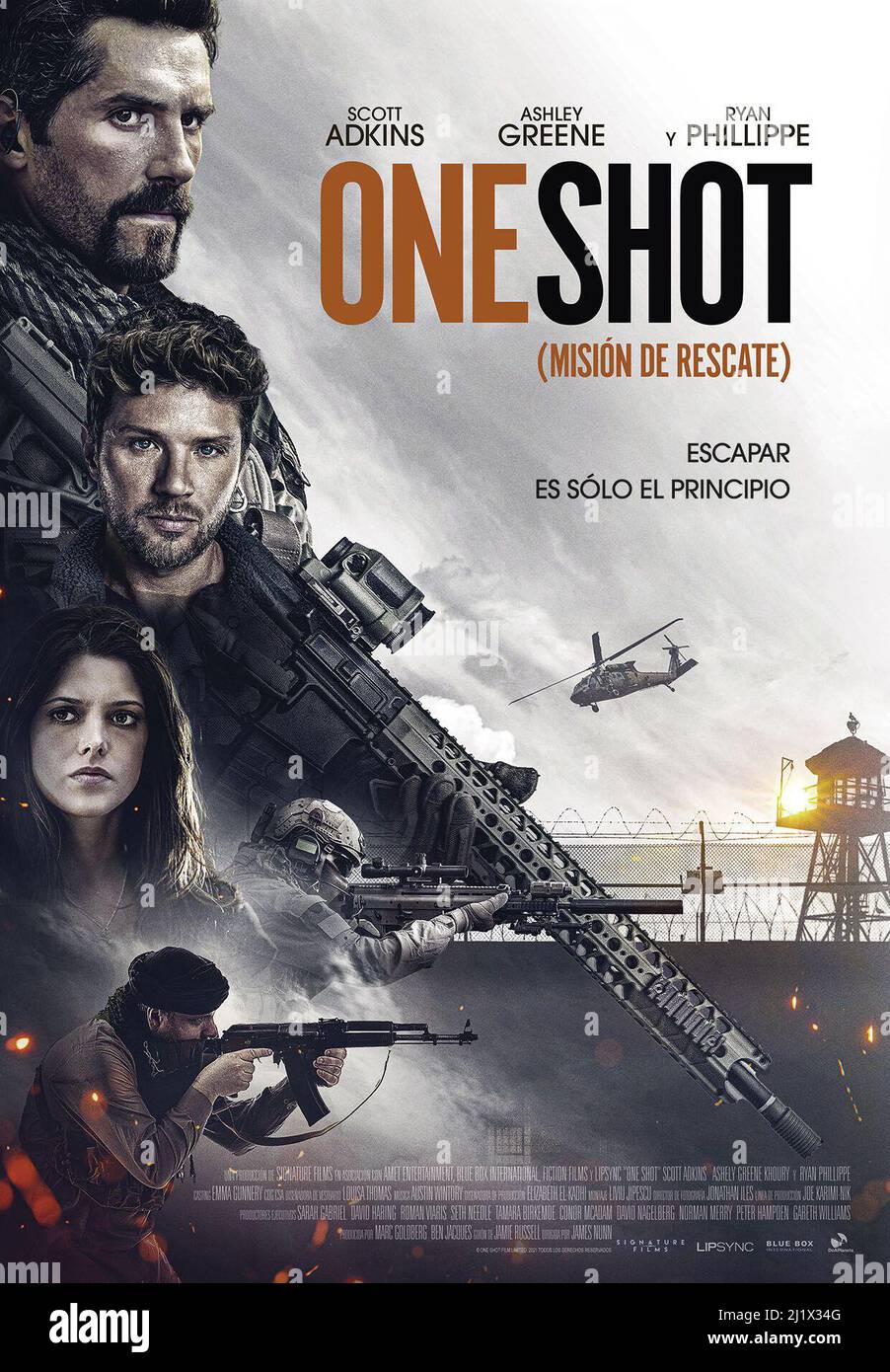 ONE SHOT (2021), directed by JAMES NUNN. Credit: Fiction Films / Signature  Films / Album Stock Photo - Alamy