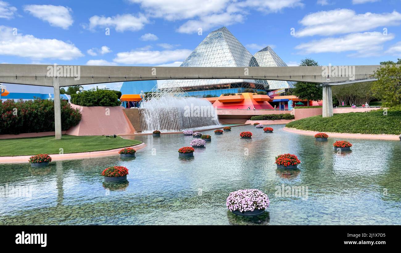 Orlando, FL USA April 27, 2021 The Flower and Garden Festival flowers