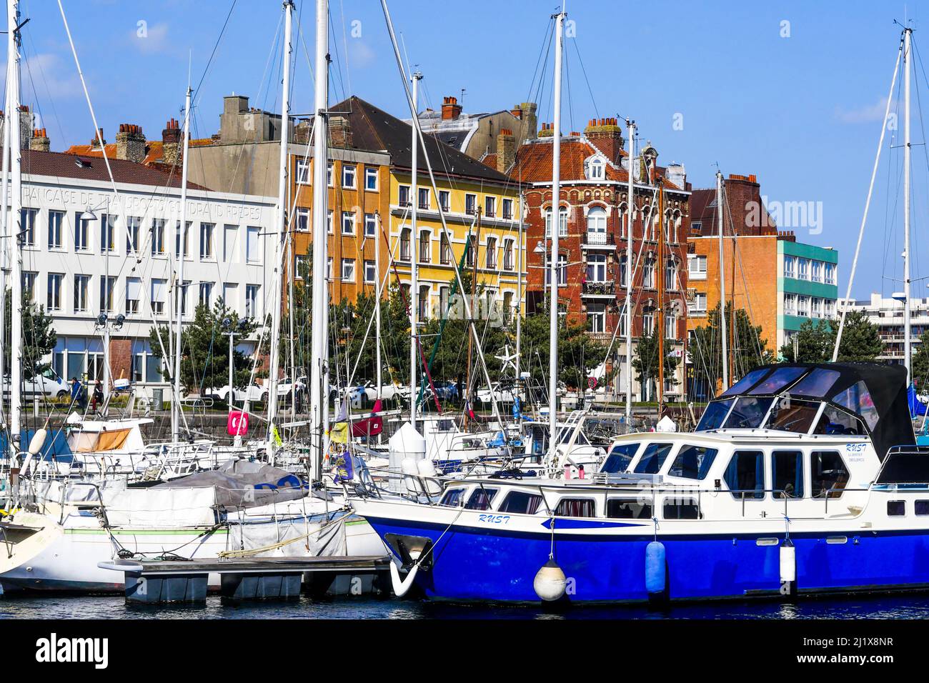 Dunkirk harbor, Dunkirk, Nord, HautsdeFrance, France Stock Photo Alamy