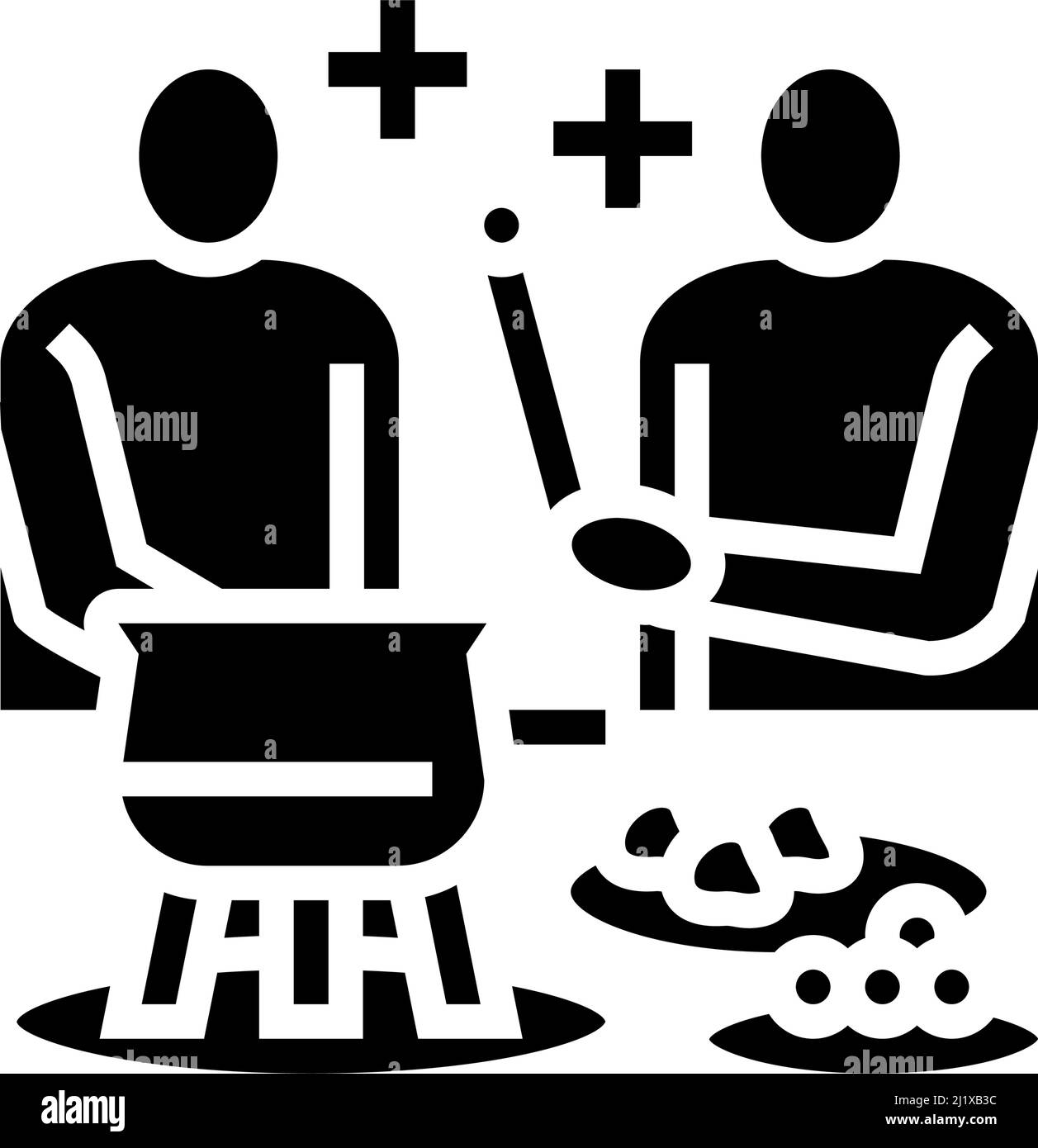 Raclette party Black and White Stock Photos & Images - Alamy
