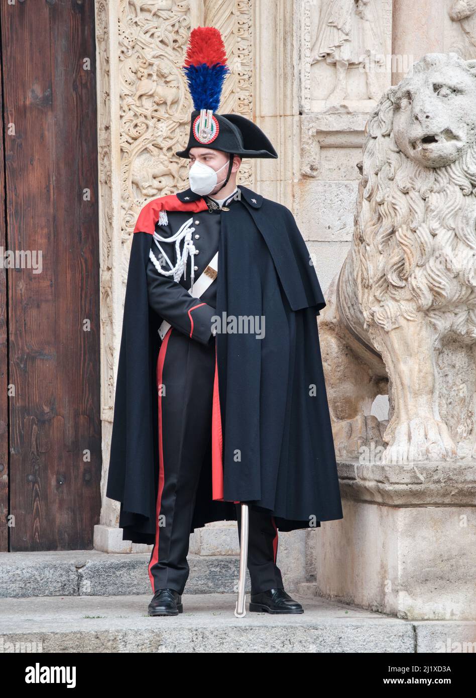 Police, Local Police, Carabinieri, Law Enforcement, Modena, Italy, 2022 Stock Photo