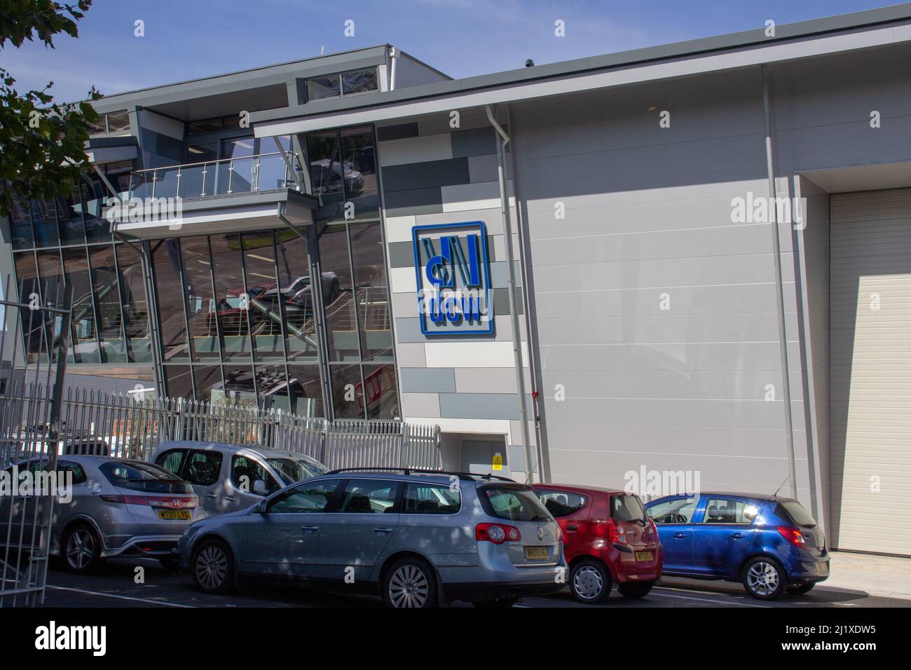 EXETER, DEVON, UK SEPTEMBER 21, 2021 Devon Contract Waste Ltd waste