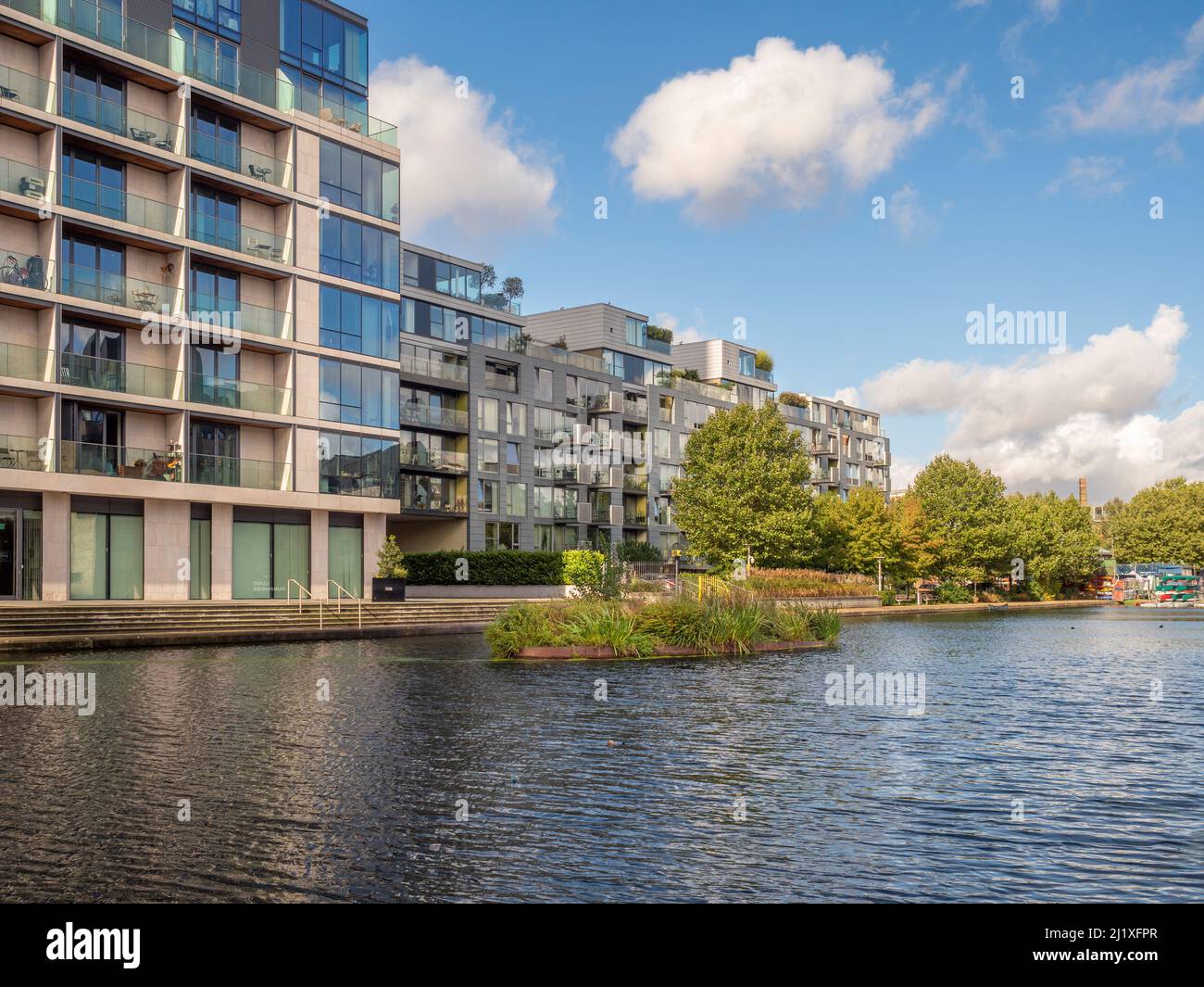 Habitat A Floating Garden by Tania Kovats. City Road Basin part of