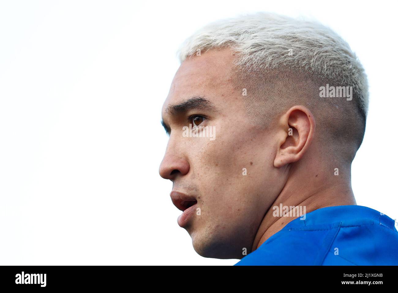 Barrow Raiders' Tee Ritson during the Betfred Challenge Cup at Craven Park, Barrow. Picture date: Sunday March 27, 2022. Stock Photo