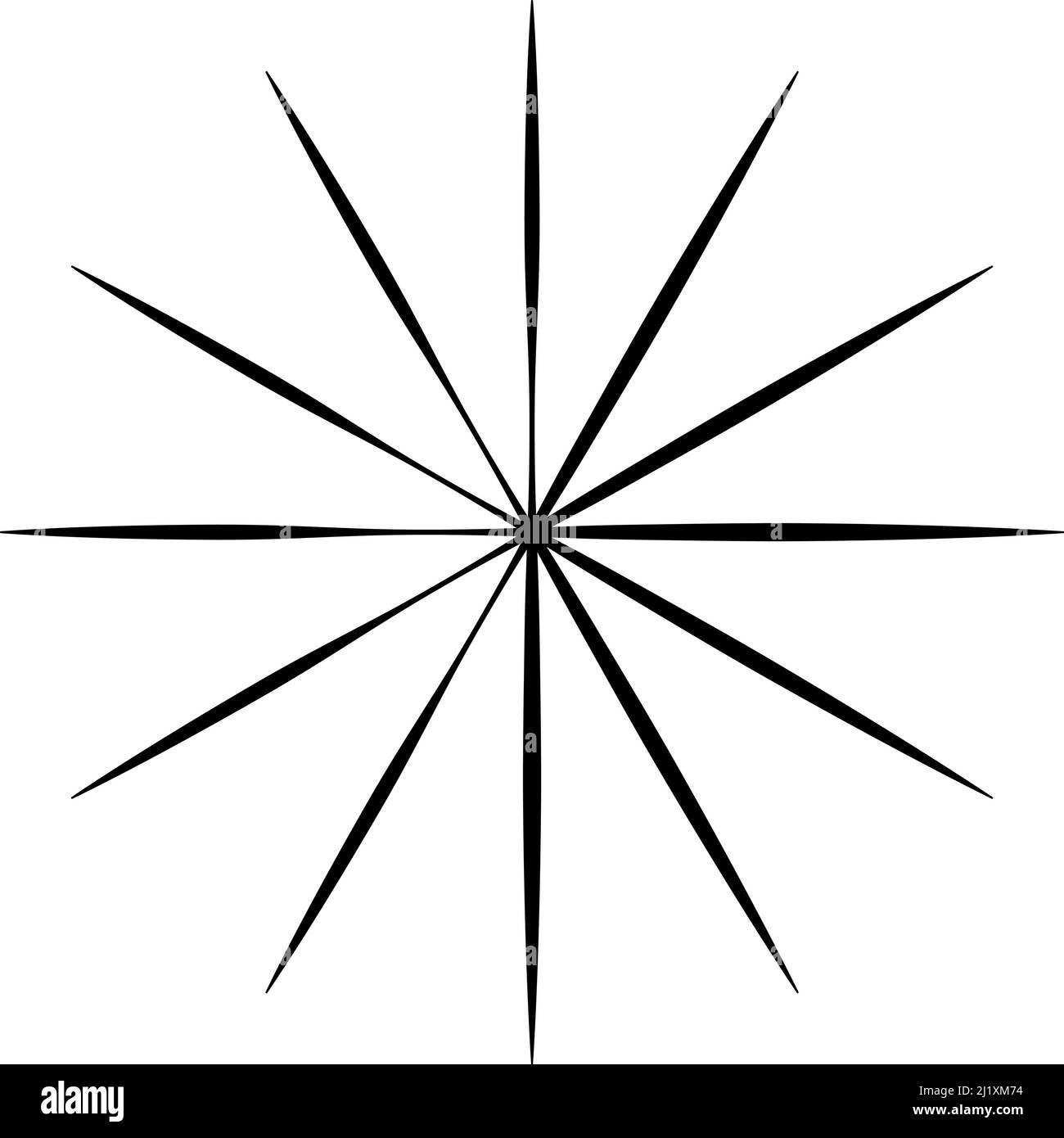 Radially Split Vertical In Line Radial, radiating and converging lines, stripes. Circular, rotated ...