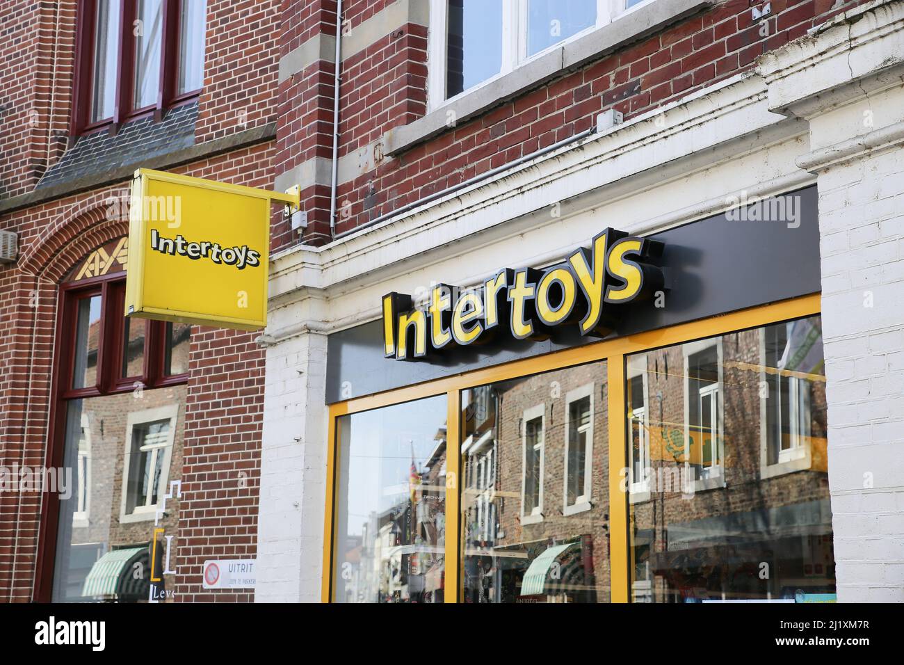 Sittard, Netherlands March 2022: View on store front with logo lettering of Stock Photo - Alamy