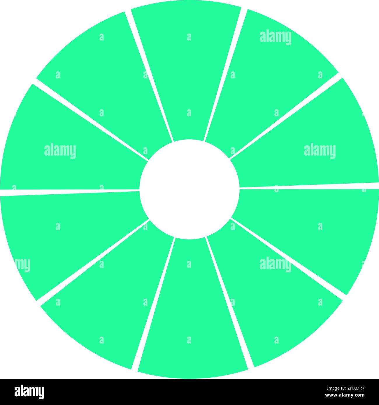 Preloader, circular loading bar. Pie chart, pie graph. Vector template - stock vector illustration, clip-art graphics Stock Vector