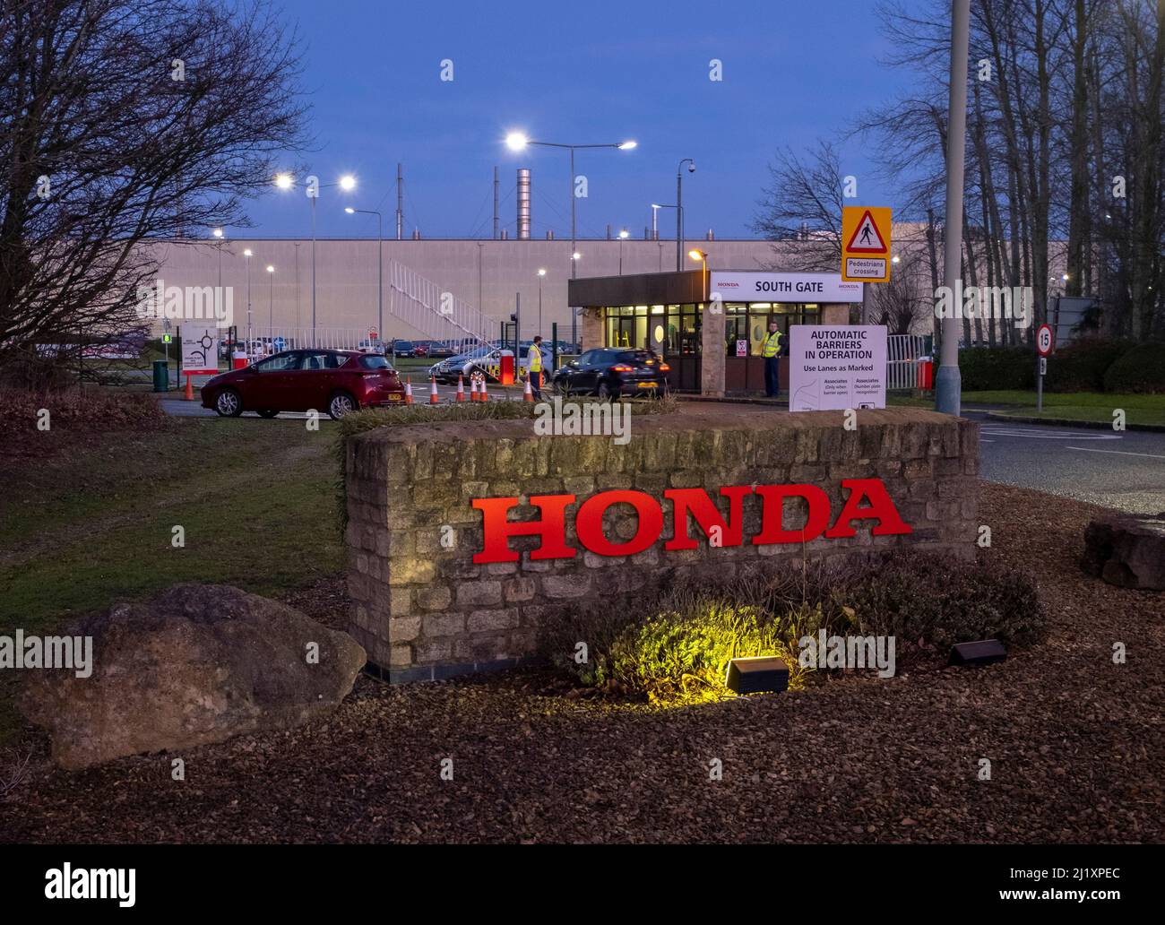 The Honda car factory in Swindon. Honda are expected to announce the