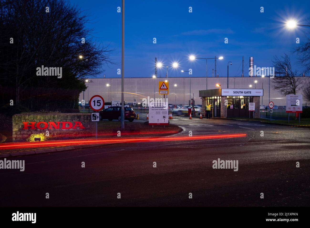 The Honda car factory in Swindon. Honda are expected to announce the