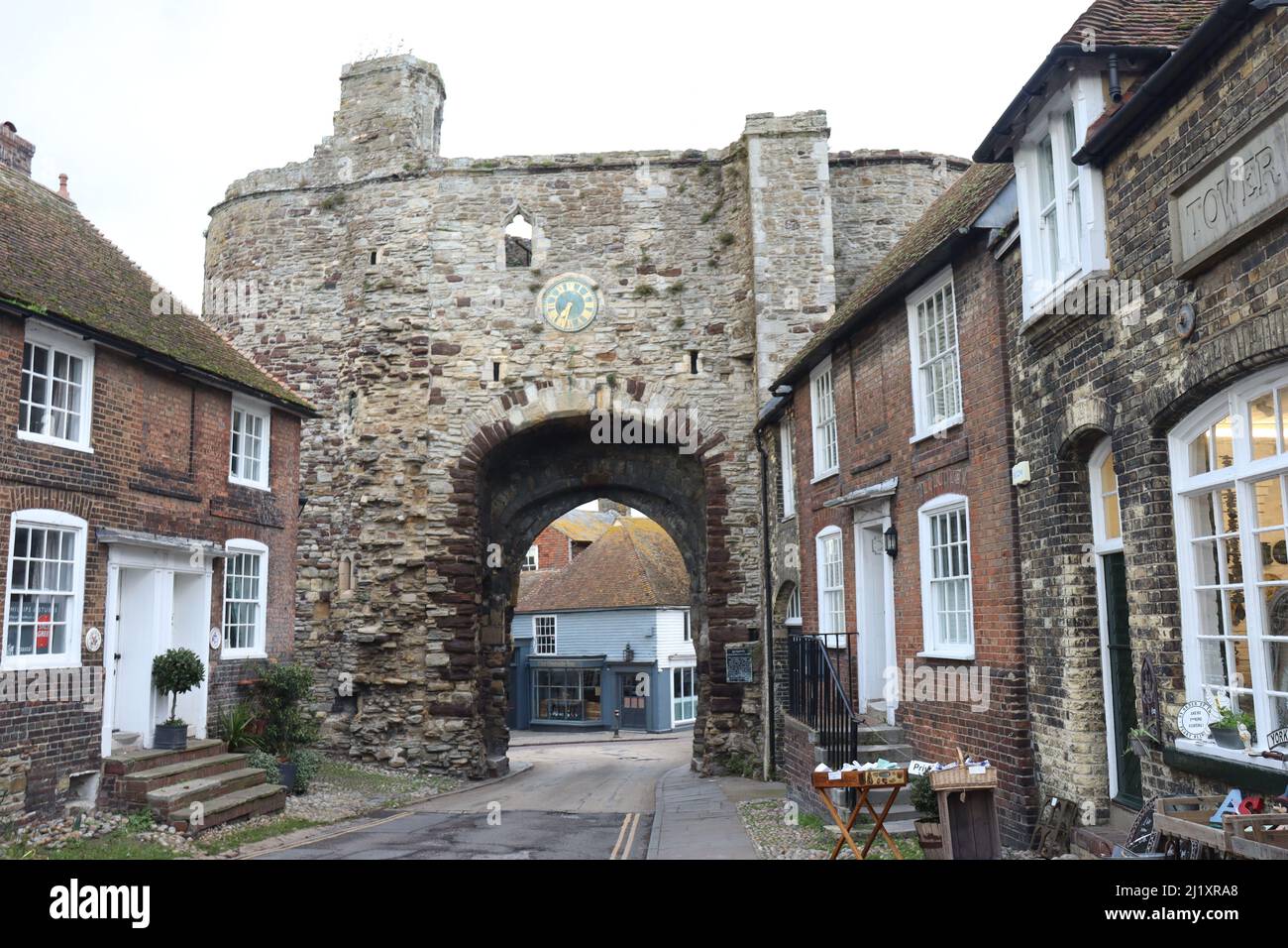 Gatehouse in Rye Stock Photo
