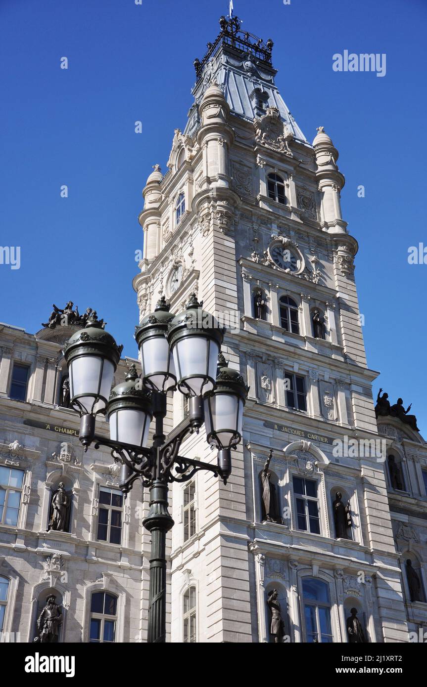 Quebec Parliament Building is a Second Empire architecture built in