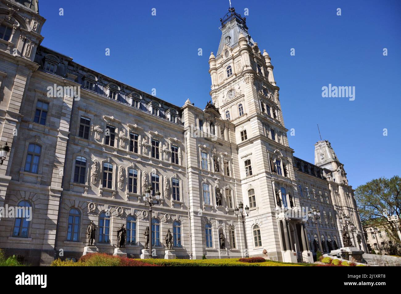 Quebec Parliament Building is a Second Empire architecture built in