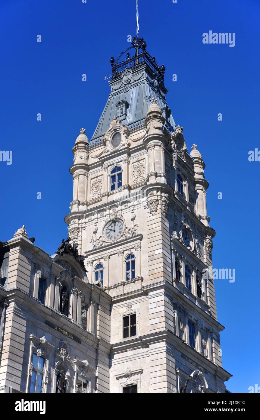 Quebec Parliament Building is a Second Empire architecture built in