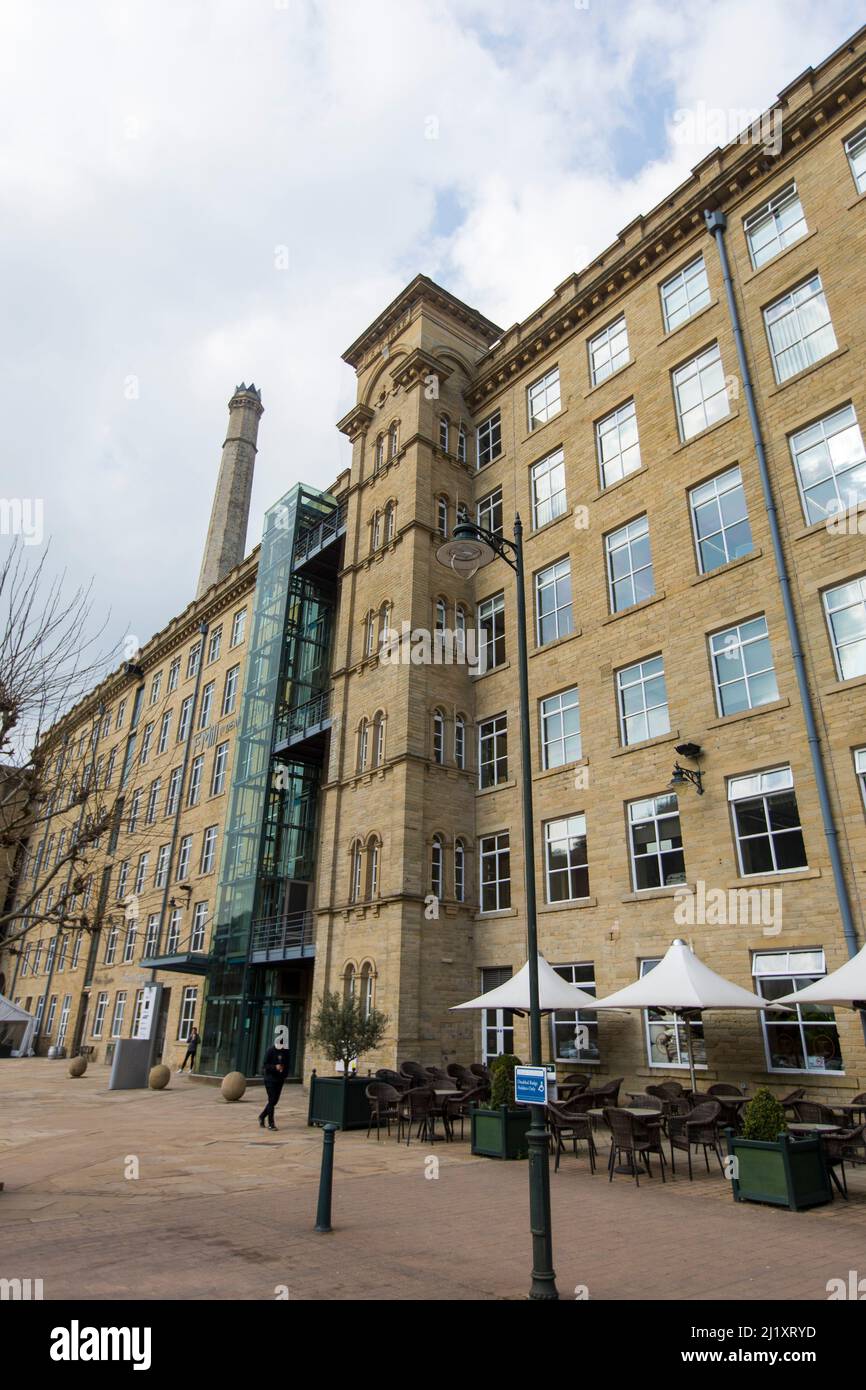 Dean Clough in Halifax, Calderdale, West Yorkshire, England, is a group