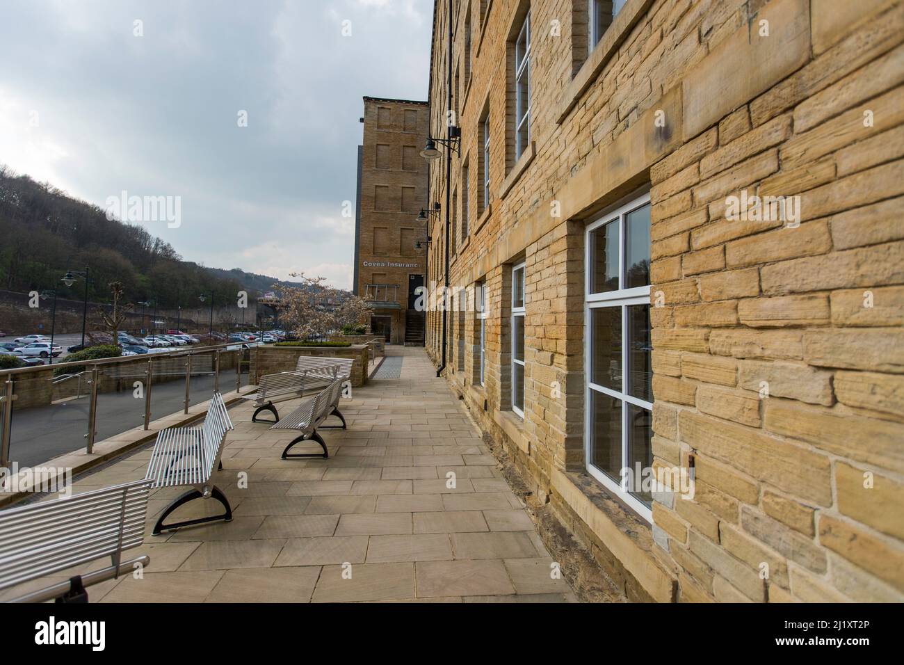 Dean Clough in Halifax, Calderdale, West Yorkshire, England, is a group