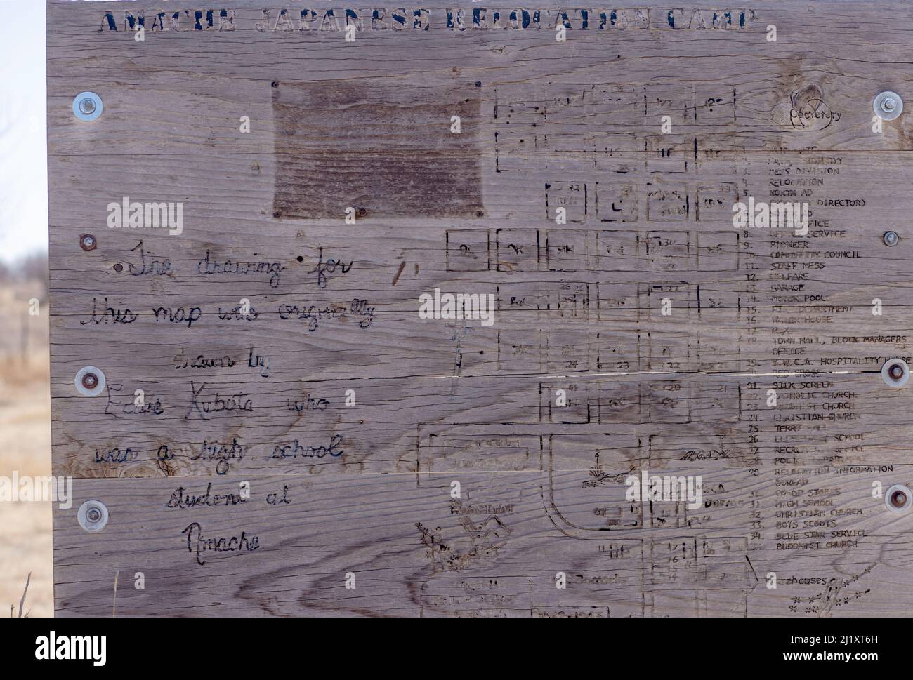 The Granada War Relocation Center, known to the internees as Camp ...