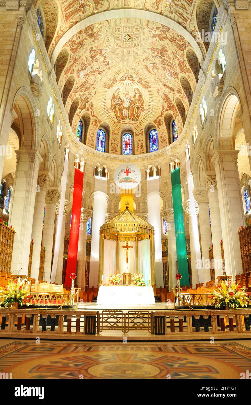 Basilica of SainteAnnedeBeaupre is a Basilica set along the Saint