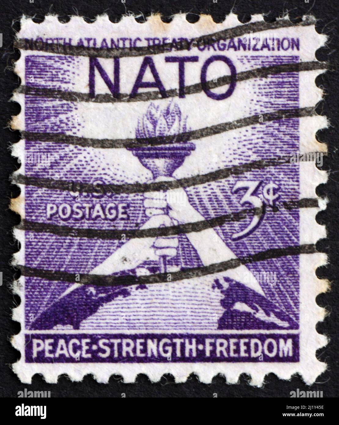 Postage stamp nato hi res stock photography and images Alamy