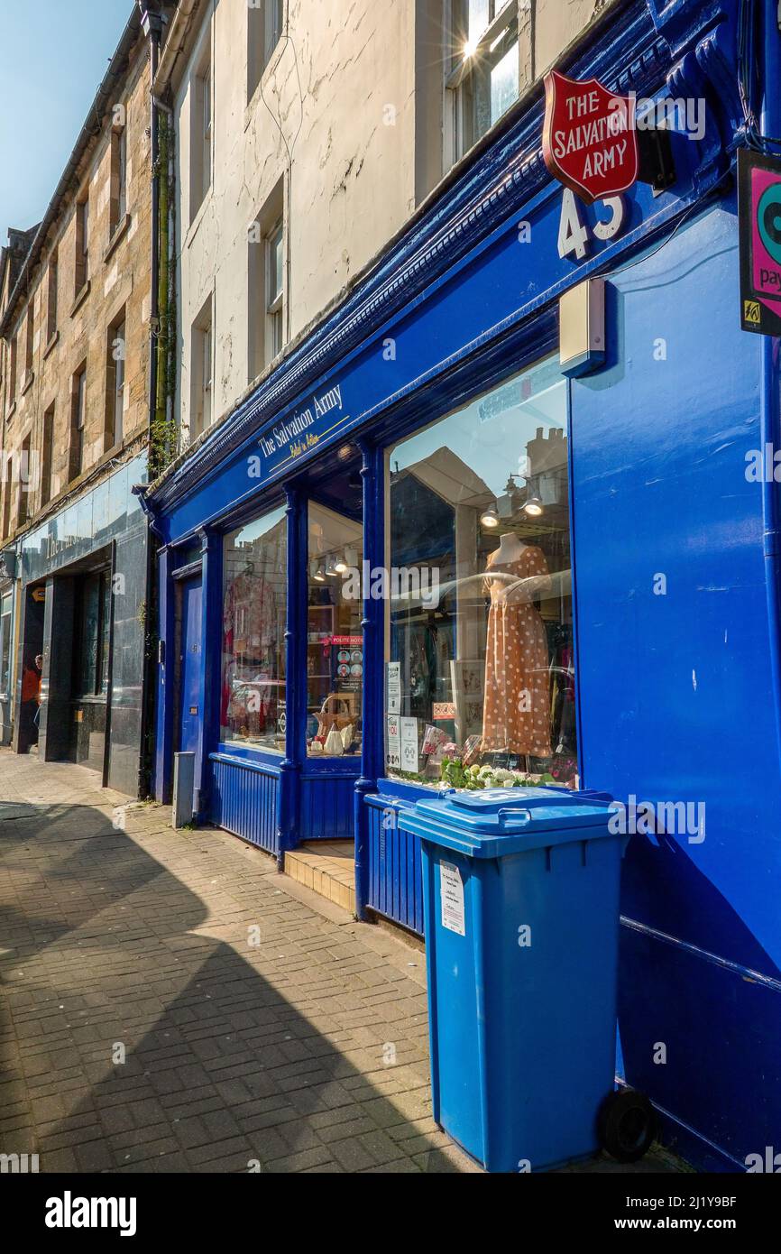 Salvation Army Shop in Cupar, Fife, Scotland, UK Stock Photo - Alamy
