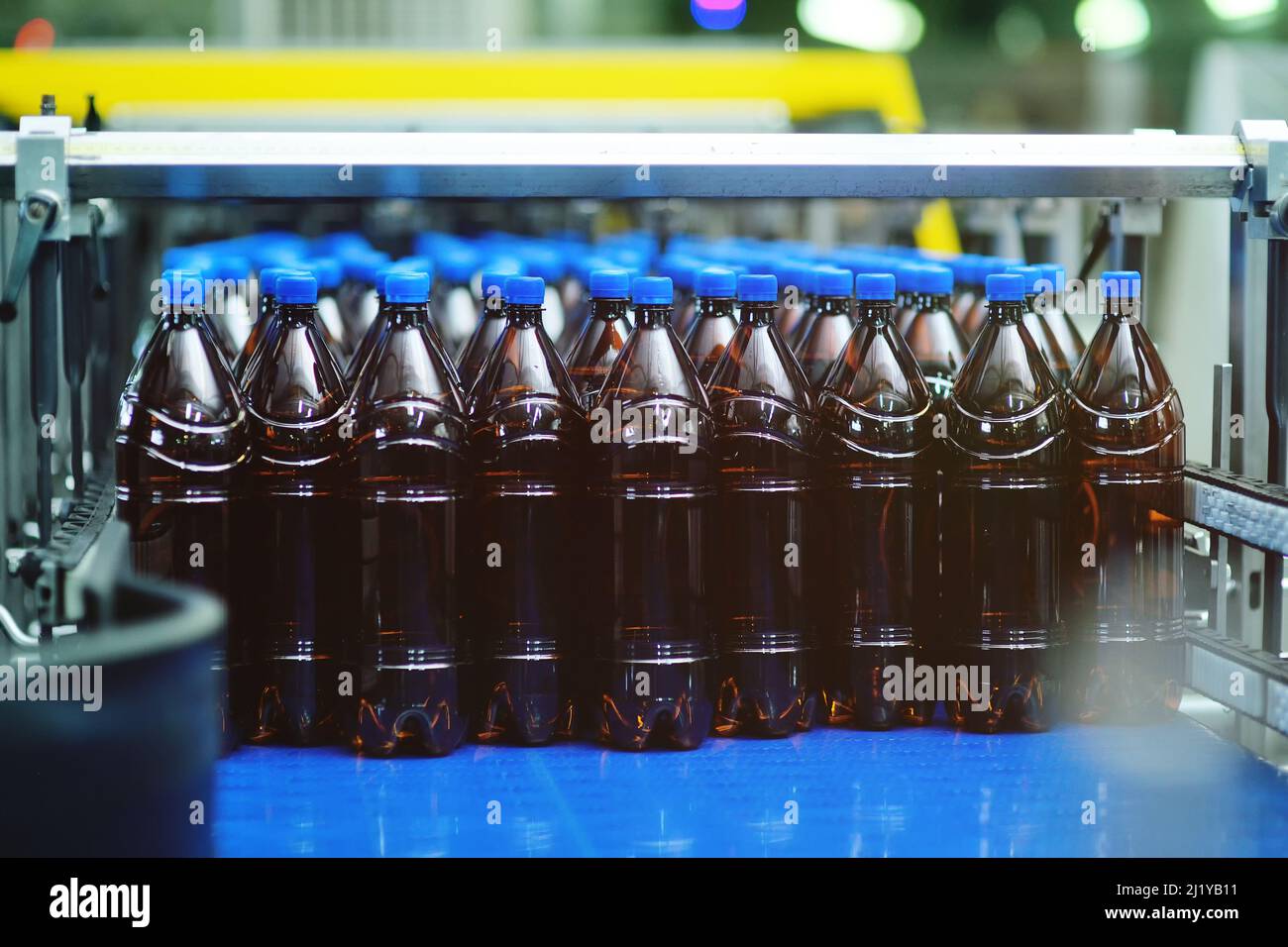 Industrial food production of beverages Stock Photo Alamy