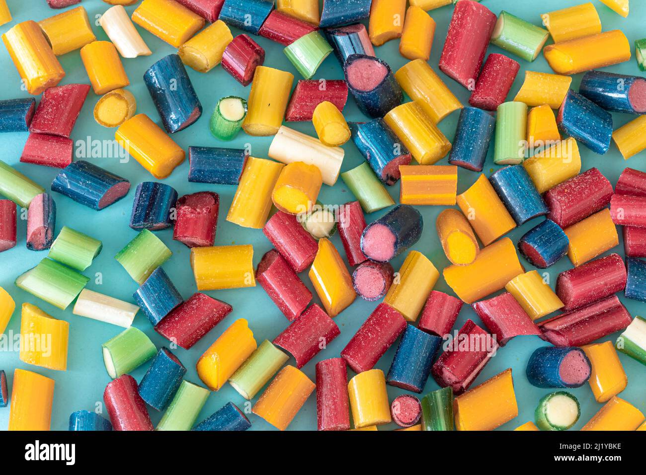 Colorful fruit candies close hi-res stock photography and images - Alamy