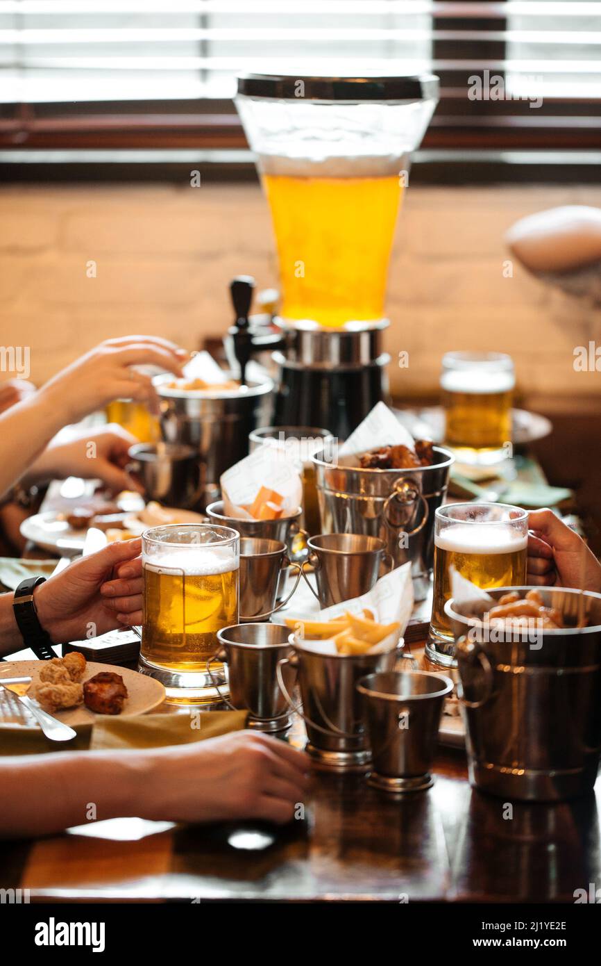 Beer and snacks set hires stock photography and images Alamy