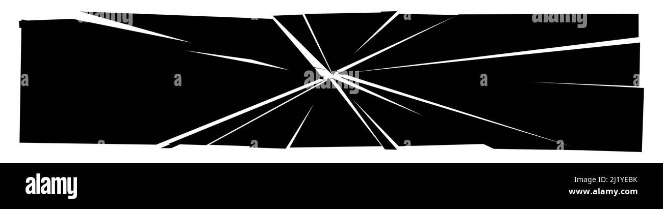 Shattered, fractured, broken texture. Splinters, shards, fragments ...